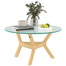 Couchtisch aus Hartglas