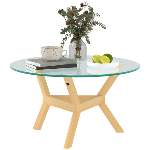 Couchtisch aus hartglas - couchtisch,