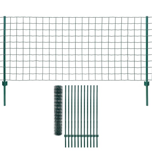 Maschendrahtzaun komplett set - komplett,