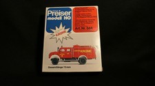 Preiser Modell HO 644, mit OVP „CIRCUS KRONE“ Tanklöschfahrzeug,  Neuwertig