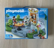 Playmobil 4134 Eisdiele Super Set, BA und Originalkarton