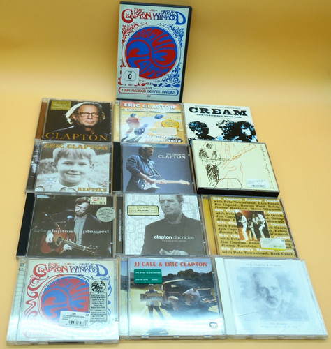 Eric clapton cds 1 - clapton,