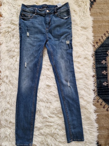 Pieces jeans blau zerrissen - pieces, xl