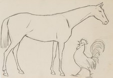 H. THOMA (1839-1924), Pferd