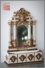 XL ELEFANT Kommode Schubfächer u.Spiegel Orient Stil 78 cm ho beige *NEU* 63