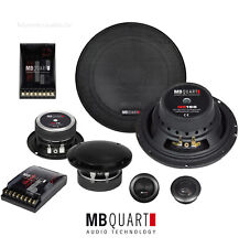 MB QUART QS165.3 180 Watt 16,5cm 3-Wege Auto Lautsprecher Set Boxen 165mm Gitter