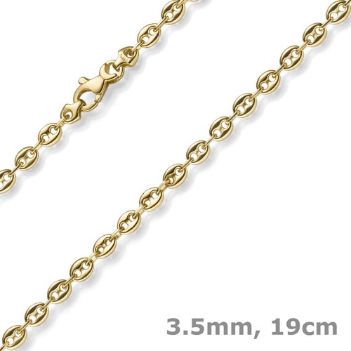 5mm armband bohnenkette - 3,5mm,