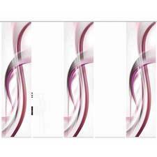 5-teiliges Schiebevorhang-Set