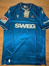 Karlsruher SC Heimtrikot 25/26 | MIT Sponsoren & 2. BL-Patch | Macron | Größe L 