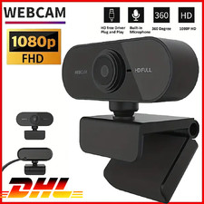 Webcam kamera 1080p usb - hd, mit