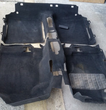 VW Golf 3 Cabrio Innenraumteppich Schwarz 1H1863703H, 1H0863717