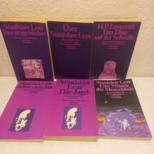 6 SF-Romane Stanislaw Lem + H.P. Lovecraft
