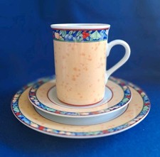 R&B Meran Kaffeegedeck 3 teilig  Kuchenteller, Untertasse,  Becher Ritzenhoff 