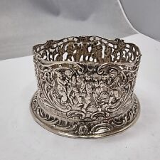 D132# Flaschen - Halter Silber 800 punziert Deutsche Handarbeit