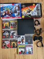 Sony PlayStation 3 zum Loslegen, Controller, Kabel, 10 Spiele, 2 Starter Packs