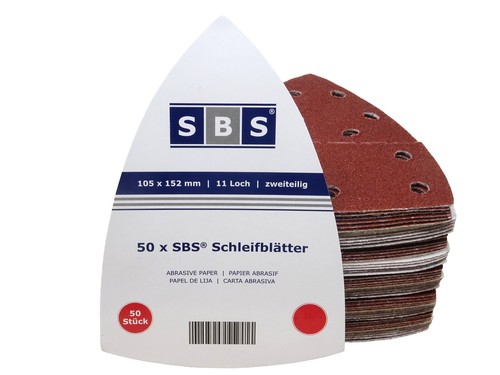 Sbs klett schleifblätter 50 - klett-schleifblätter,
