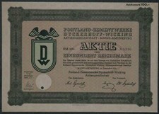 Portland-Zementwerke Dyckerhoff-Wicking Aktiengesellschaft 1935 100 RM