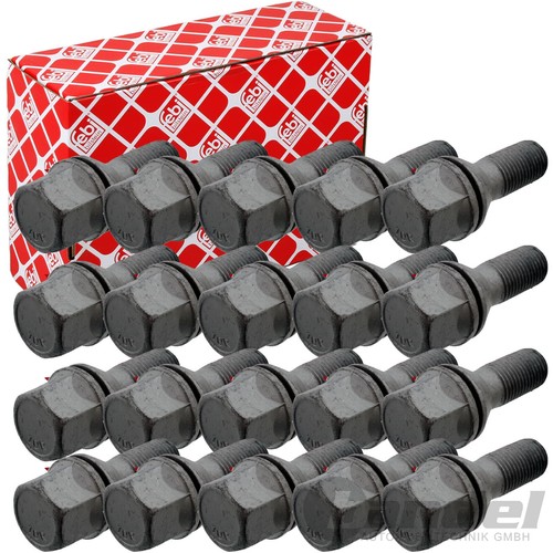 20x febi radschrauben satz - radschrauben,