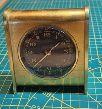 Schöner eleganter Reise-Wecker Marke DUGENA 7 Jewels im guten Erhaltungszustand