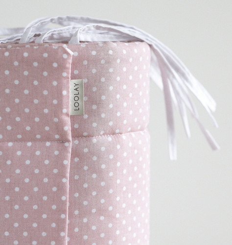 100 punkte rosa - rosa, baumwolle