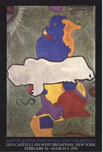 Jasper johns green angel - johns,