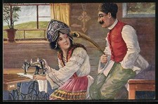 AK Reklame für Seidel &