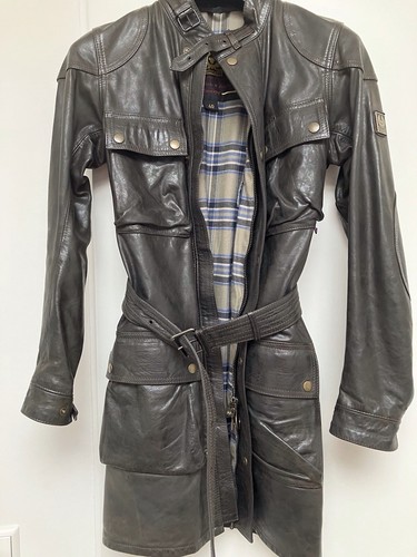 Belstaff damenledermantel - belstaff, gr