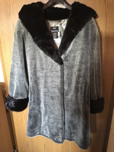 Damen webpelz jacke - webpelz,