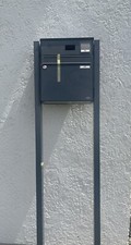 Renz Briefkastenanlage Freistehend Anthrazit