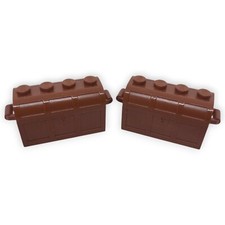 Lego Schatzkiste Kiste Chest 4738ac01 Reddish Brown Braun Piraten Hobbit Ersatz