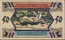 Wildeshausen, 50 Pfg. "Stegmanns - Hotel, fast unc., sehr selten.!