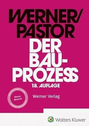 Der bauprozess buch werner - bauprozess,