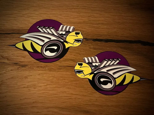 Super bee aufkleber - bee, dodge