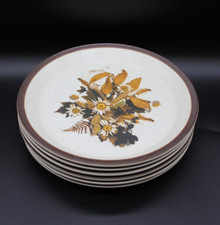 Staffordshire Doverstone England - Heather - Heidekraut Speiseteller * 6 Stück *