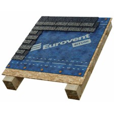 30qm Eurovent® BITUMI Dachschalungsbahn Unterdeckbahn 450g/m2 Sd=50m, reißfest
