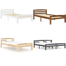 Massivholzbett Bettgestell
