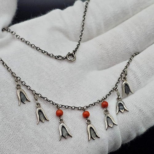 Zarte art deco - art, silber