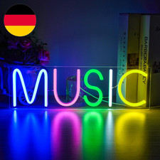 Neonlicht Musik Leuchtreklame