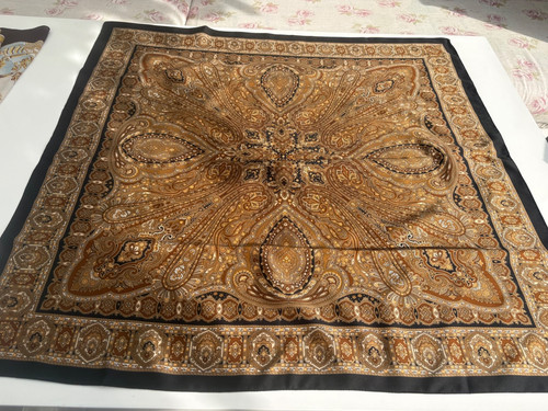 Vintage tuch schal 88x88cm - tuch,
