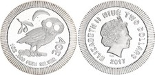 Niue 2 Dollar 1oz Silber 2017