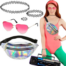 80er 90er Jahre Outfit Damen