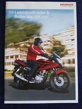 Honda CBF CBR Varadeo Innova 125 SH125i S-Wing PS125i Lead Zoomer Prospekt 2009