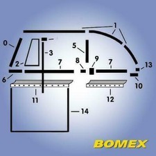 DICHTSATZ, komplett, Ersatzteile für VW Käfer Cabrio 1303
