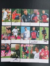 Autogramm AK Autogrammkarten Satz FC Bayern München 2002/03 Autogrammkartensatz