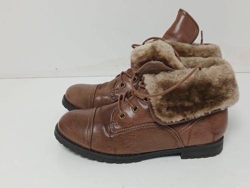 Damen frauen braun leder - frauen,