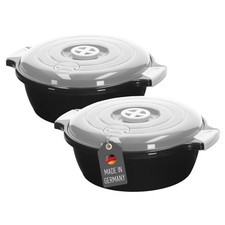 2er Set Mikrowellenschüssel 2