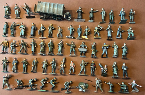 Gruppe alte soldaten - gruppe,
