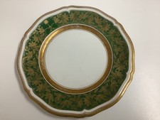 Rosenthal Bahnhof Selb Chippendale Prunkteller Gold Vintage