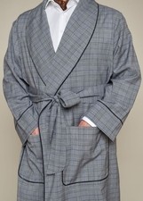 ADEL MODE Herren Morgenmantel