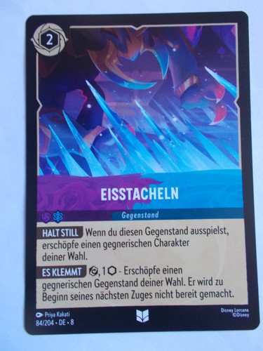 Disney lorcana karte domäne - disney,